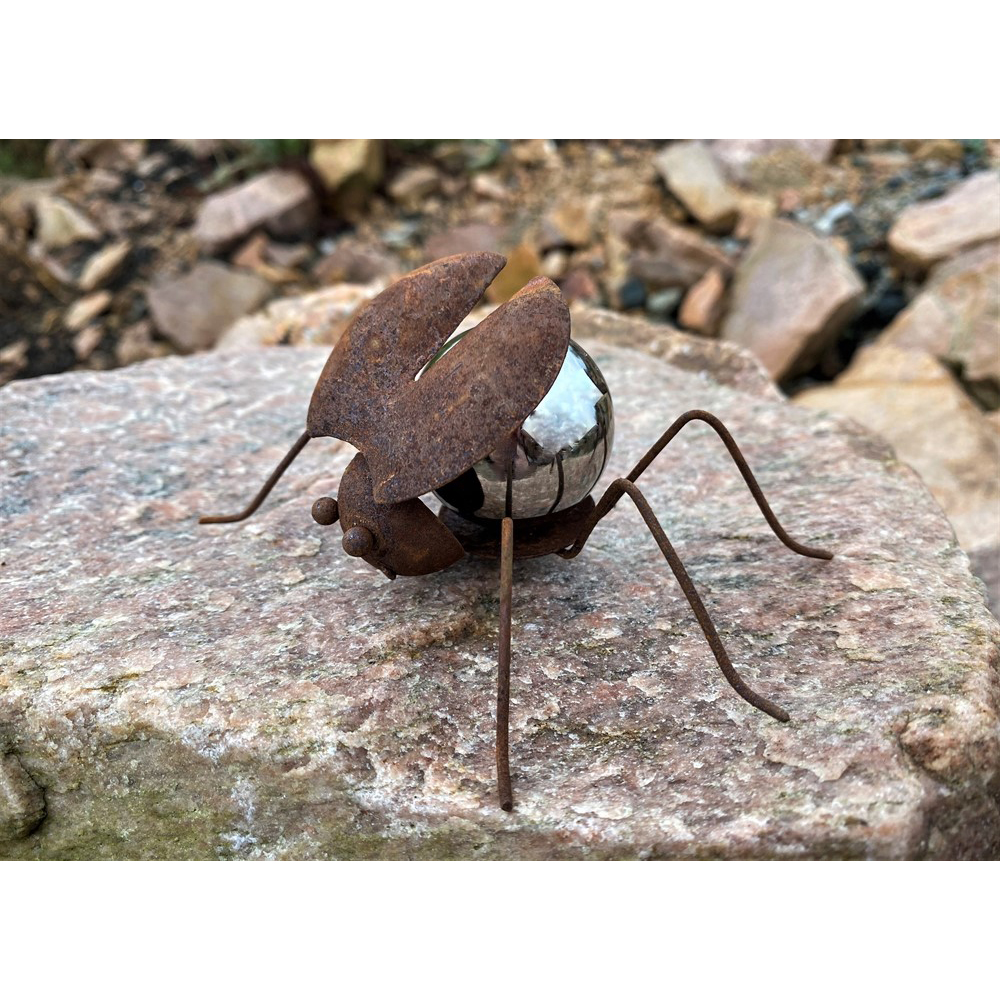 nyckelpiga med silverklot